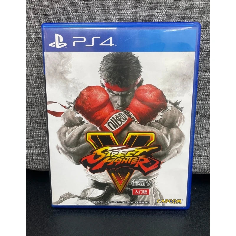 Playstation4 PS4 Gebrauchte Spiele-CD Street Fighter 5 PS4 Zufällige Version Spielkarte Street Fighter 5