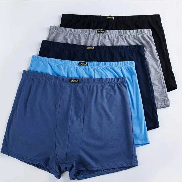 Baumwolle Herren Slips Unterhosen Herren Boxershorts Locker Groß Übergröße Shorts für Herren Hosen Männlich Atmungsaktive Unterwäsche Homewear 9XL 10XL