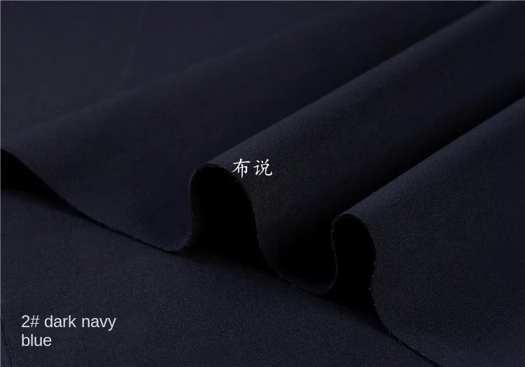 Space Cotton Fabric Thin Clothing Designer Four Sided Elastic Wholesale Cloth Diy Sewing Polyester Spandex Material