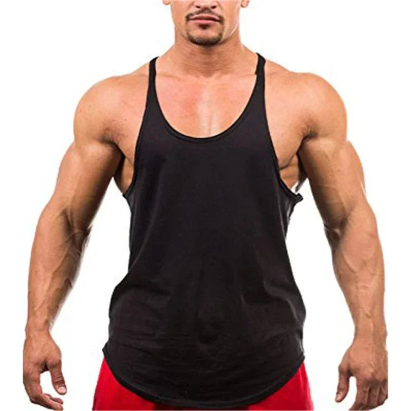 Laufwesten Herren Ärmelloses Sweatshirt Gym Singlets Träger Tanktop für Fitness Bodybuilding Shirt Muskel Stringer Kleidung