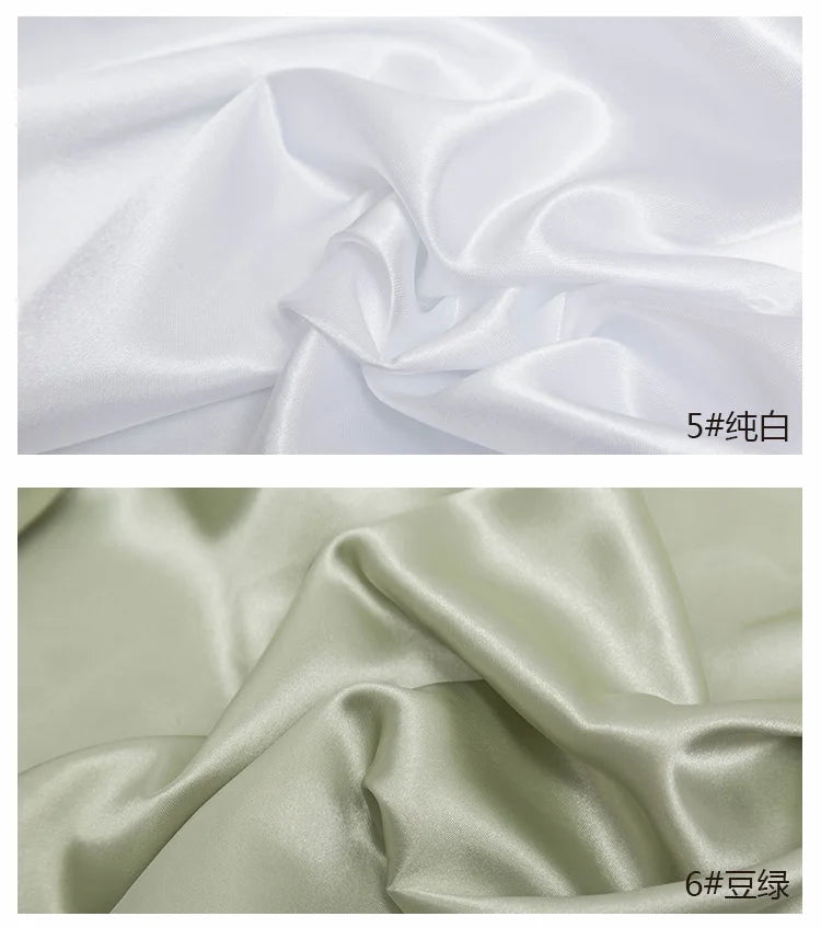 0.5m/1m/5m Satin Lining Fabric For Sewing Dress Lining,Pajamas,Decoration Cloth Tablecloth Decorative Fabric Handmade DIY Fabric