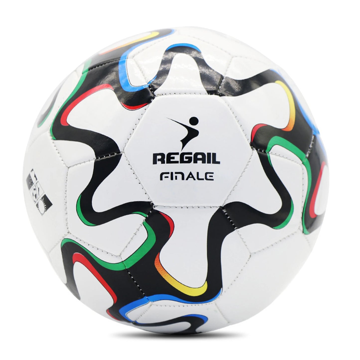 Ballon de football professionnel taille 5, cousu à la machine, ballon de but de championnat, entraînement sportif en extérieur pour jeunes