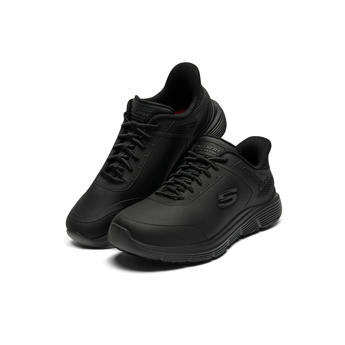Chaussures en cuir classiques Skechers pour hommes, semelle souple antidérapante, respirantes, basses, décontractées, mocassins, chaussures habillées pour hommes