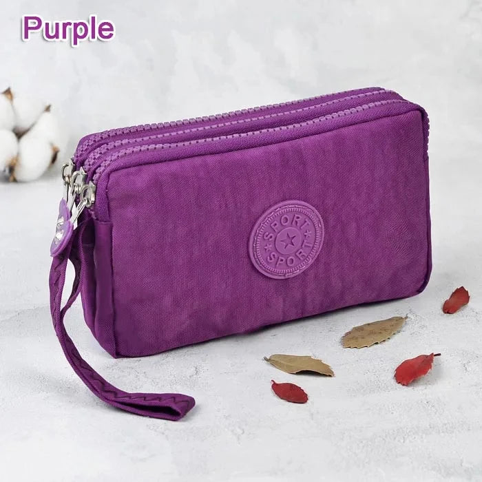 Damen Umhängetasche Wasserdichte Tragetasche Lässige Nylon Handtasche RFID Leichte Kuriertasche
