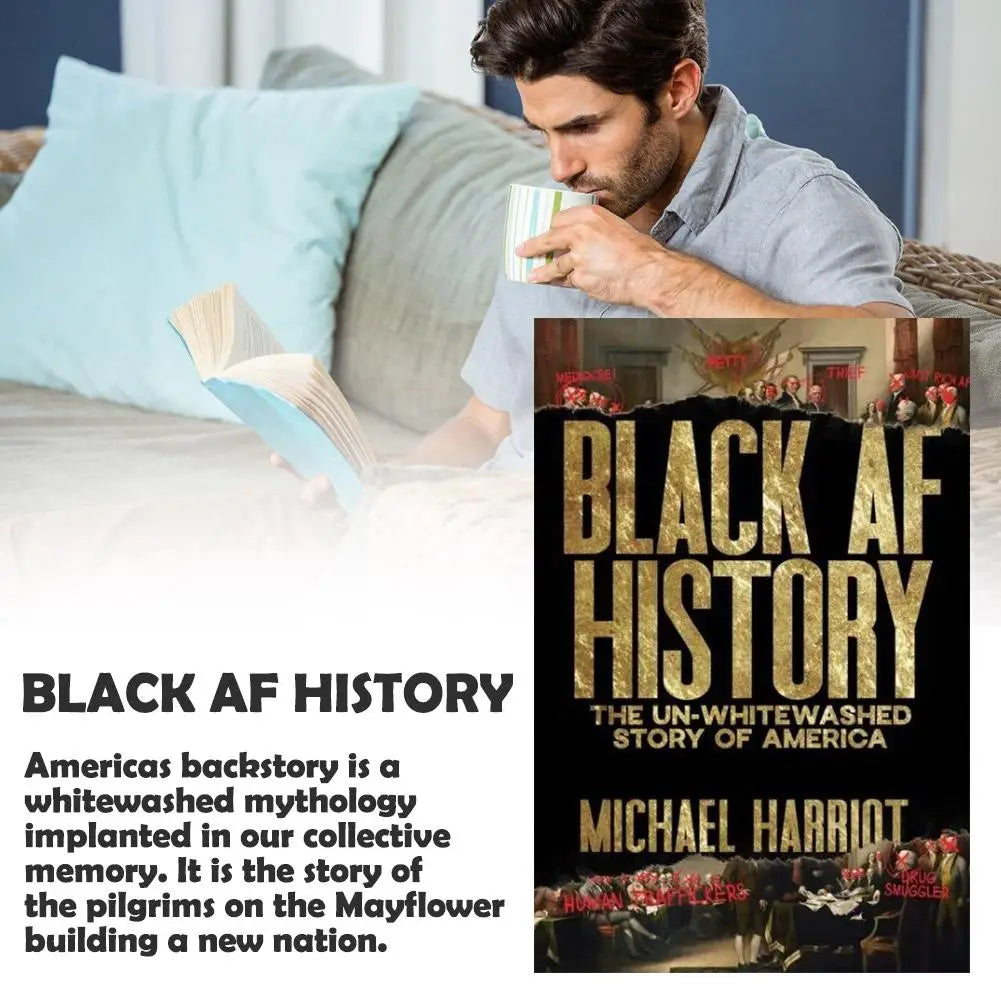 Livre d'histoire Black AF The Un-Whitewashed Story of America Livre anglais
