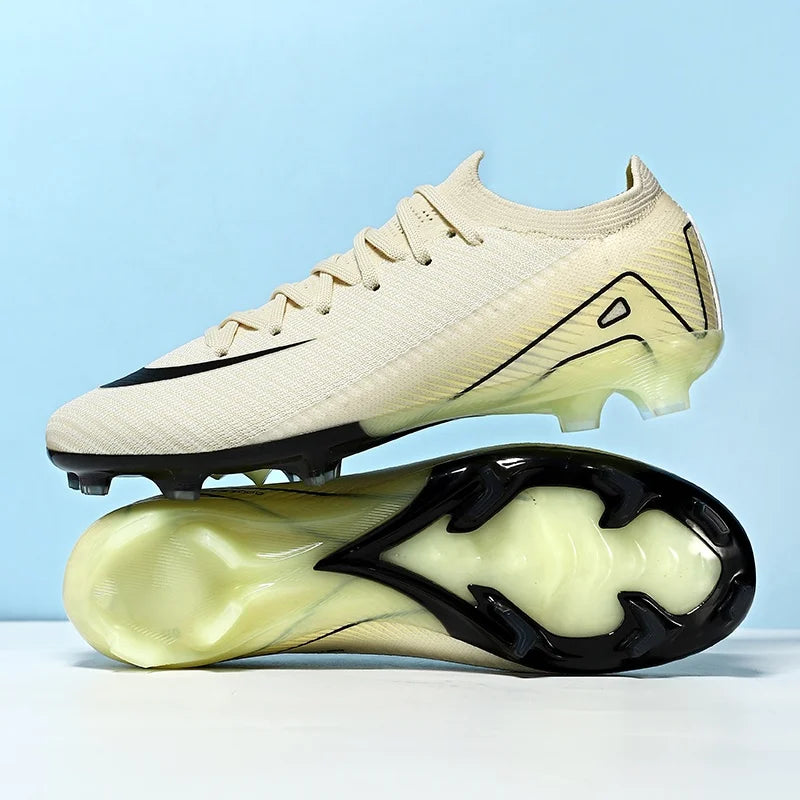 Nouvelles chaussures de football d'extérieur pour hommes Crampons de football Match Entraînement TF/FG Gazon Cheville Crampons longs Sport Haute qualité à succès