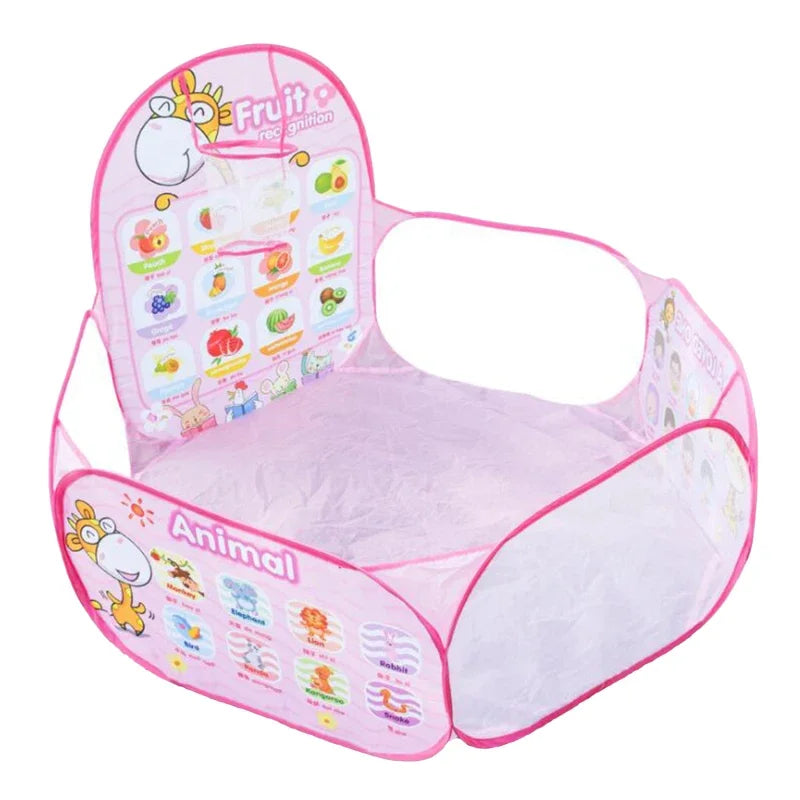 Tentes de château pliantes portables pour bébés et tout-petits, roses et bleues, jouets de camping, maison de jeux, décoration de chambre intérieure/extérieure, cadeau d'anniversaire et de Noël
