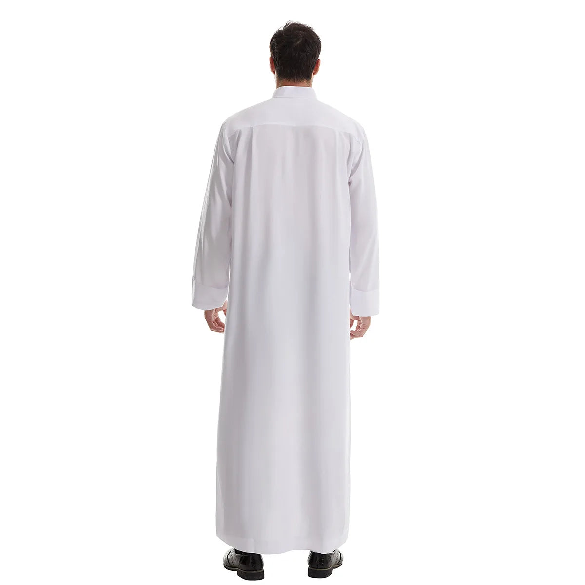 Muslimische Männer Jubba Thobe Langes Gewand Saudi-Islamisch Muslimische Kleidung Abaya Kaftan Islam Dubai Arabisches Kleid Eid Djellaba Dishdasha