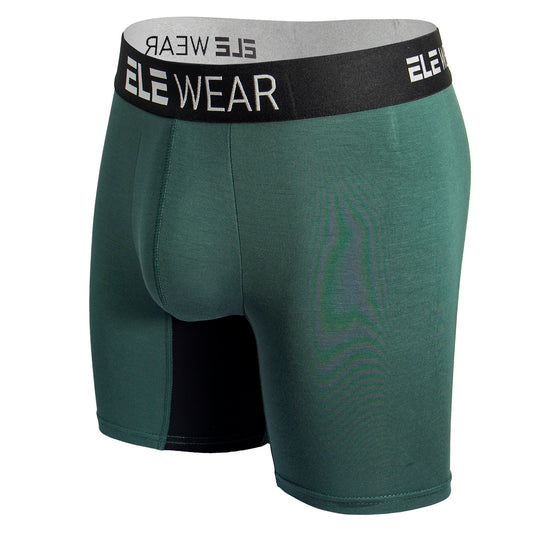 Herrenunterwäsche, Lange Sportunterwäsche, Feuchtigkeitsableitend, Bambus Boxershorts für Herren