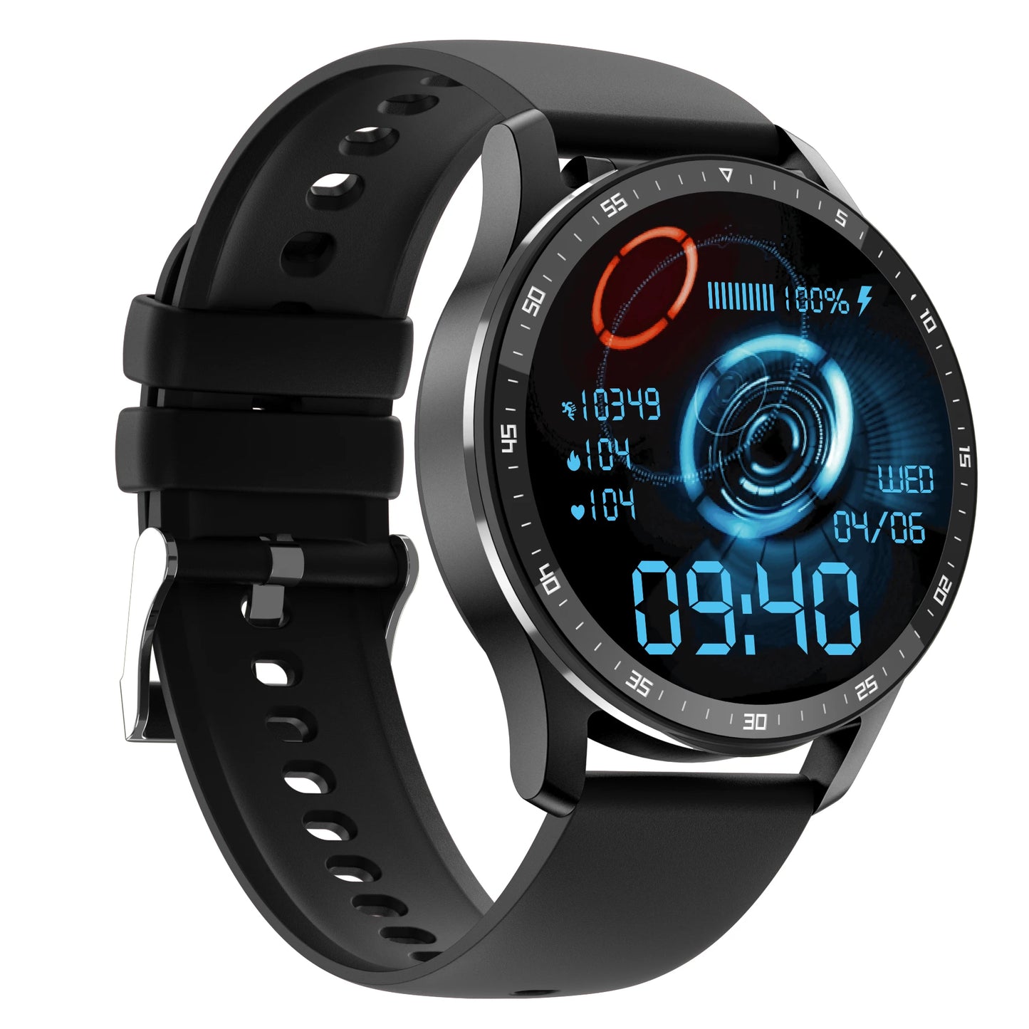 Montre Intelligente 2 en 1 X7 avec Écouteurs Montre Connectée Écouteurs Bluetooth TWS Moniteur de Fréquence Cardiaque et de Pression Artérielle Montre Sport Montre Fitness