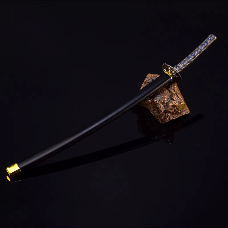 26cm Shadow of The Stars Sword Japanese Game Keychain Weapon Model Katana Accessorie Keychain Ornaments Gifts Crafts Collection