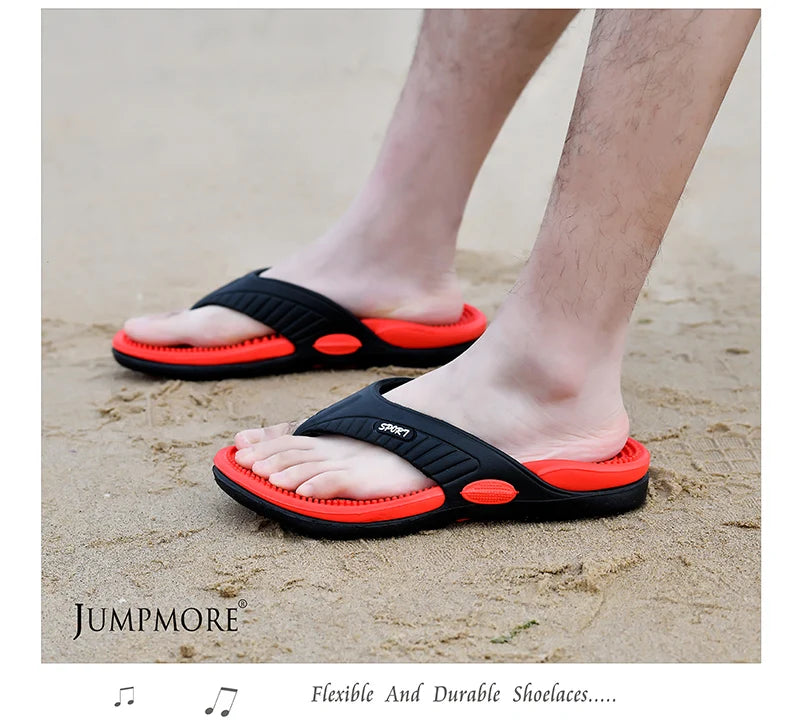 Tongs de Massage Hommes Pantoufles d'Été Sandales de Plage Confortables Hommes Chaussures Décontractées Mode Hommes Tongs Chaussures Tendance 2023