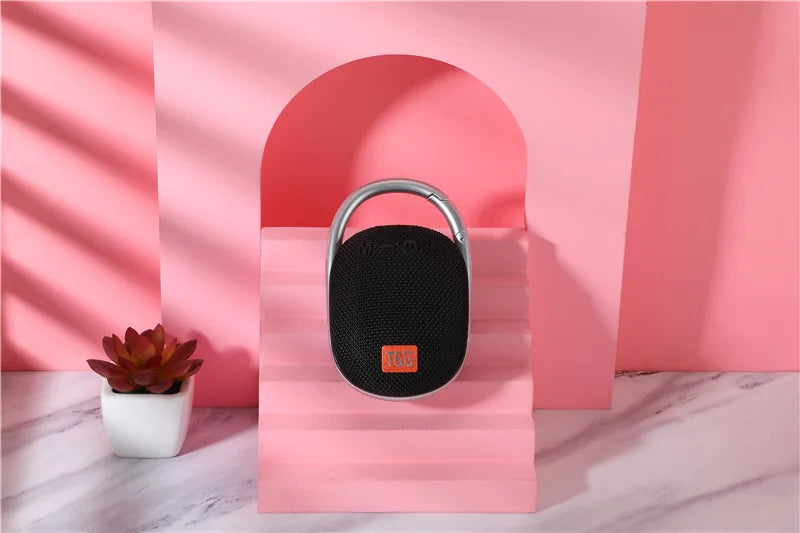Mini enceinte Bluetooth portable, boîte à musique sans fil, petit caisson de basses, basse, PC, TV, radio FM, étanche, Caixa De Som Mp3