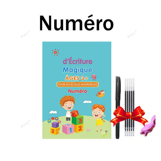 Sank Magic Practice Deutsch Übungsbuch Stift Spanisch Kalligraphie Für Kinder Kostenloses Abwischen Englisch Französisch Wiederverwendbares Schreiblernbuch Kostenloser Versand
