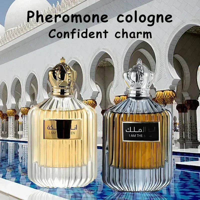 100ml Parfums Arabes Original Dubaï Prince Cologne Parfum Longue Durée Parfum Léger Parfum Frais Désert Parfum de Haute Qualité Arabie