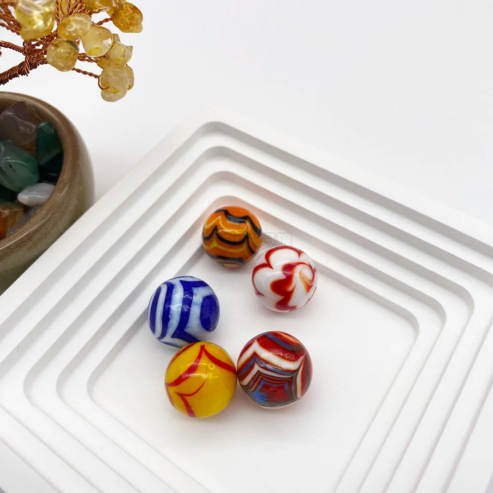 G1-16 Heimdekorationskollektion Kreative handgemachte Glasmurmeln Seltenheit Kinder-Puzzlespiele Spielzeug Süße Neujahrsgeschenke für Kinder