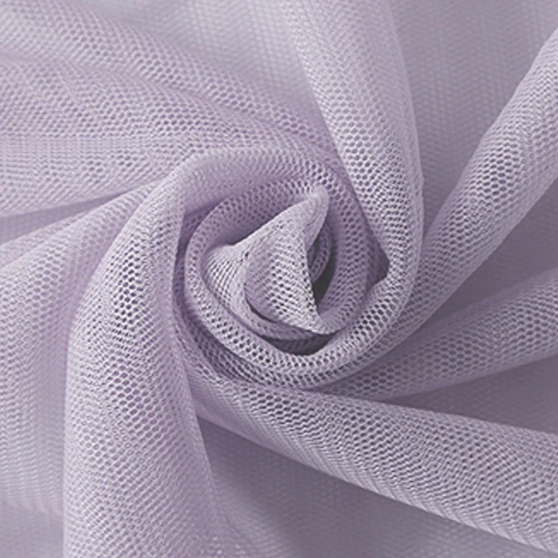 Tissu de Tulle à Mailles Douces Encrypté pour Coudre Décorations de Mariage Rideaux Moustiquaires Robe de Mariée Tissus de Couture DIY1m/5m/10m