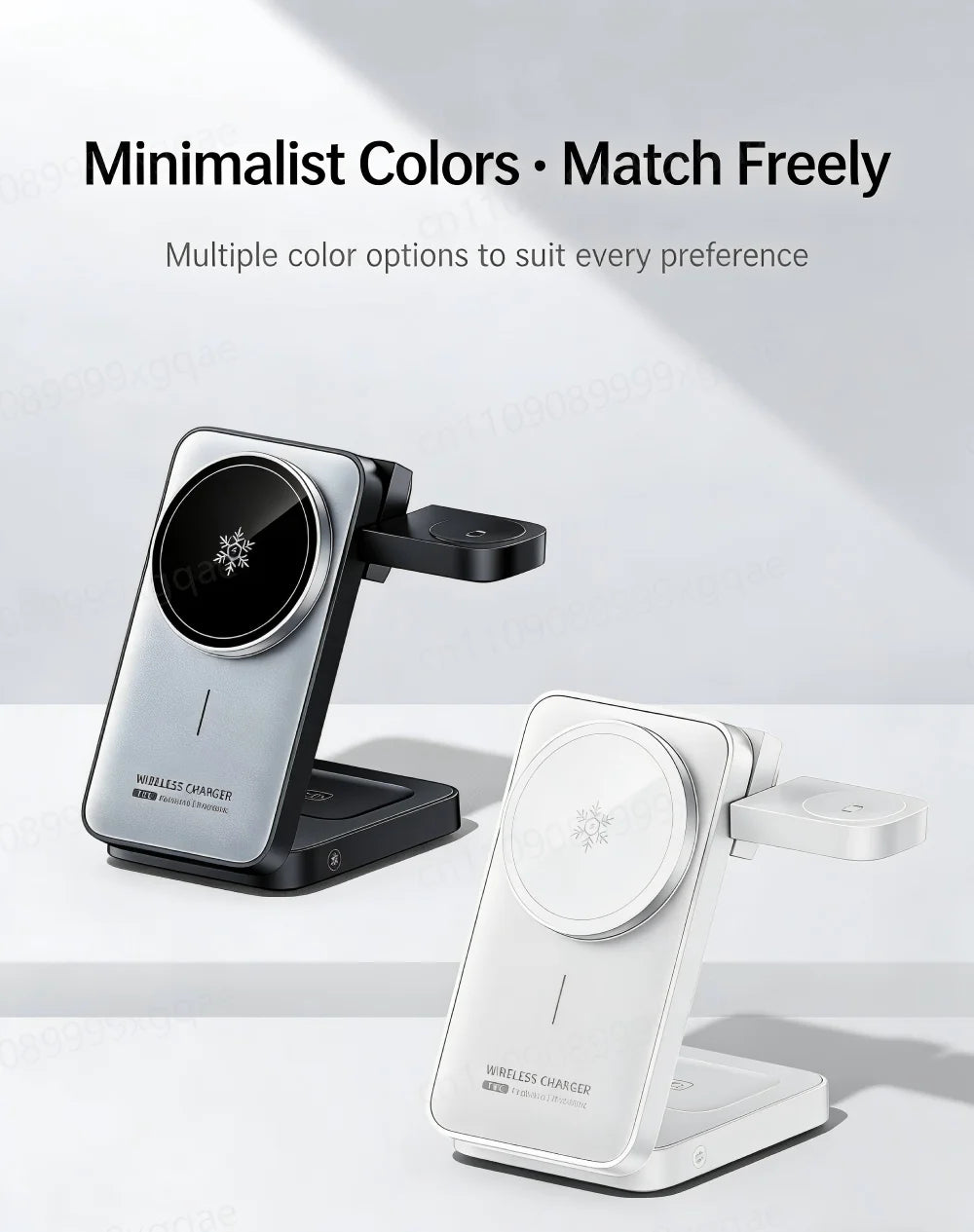 4 IN 1 Faltbares magnetisches kabelloses Ladegerät Qi Schnellladung für Magsafe iPhone 17 16 15 14 Watch Earbuds AirPods Pro iWatch