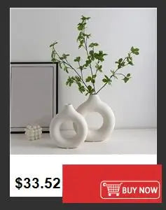 1 vase en cristal d'imitation, vase en plastique transparent créatif anti-chute, pot de fleurs transparent durable, vases de décoration modernes pour la maison