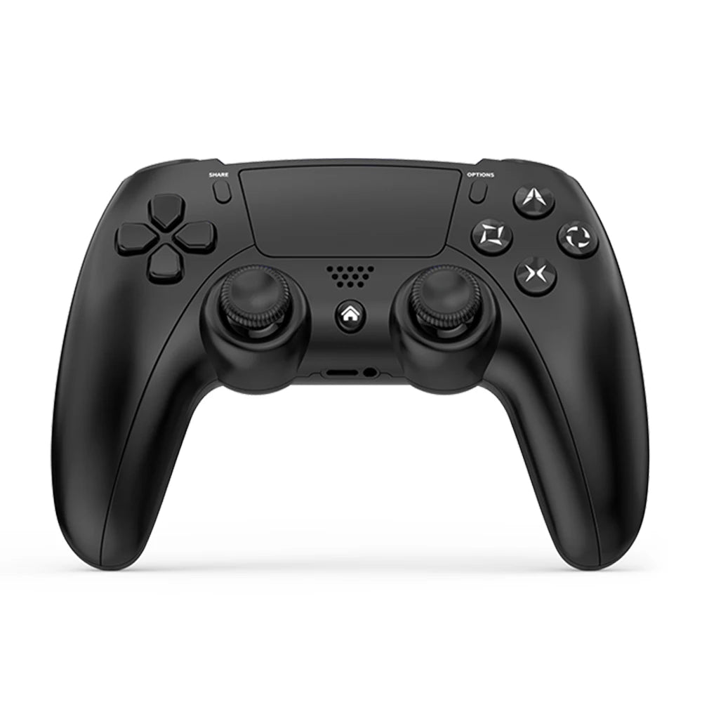 Kabelloses Gamepad für P4 Bluetooth-kompatibler Gamecontroller für P4 Slim/P4 Pro/Steam Plattform Win 10 PC Joystick