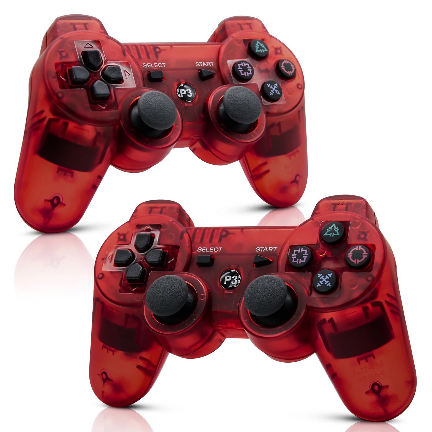Controller für Playstation 3/PS3/PC/Android Konsolen Drahtloses BT Gamepad 6-Achsen-Gyro Dual-Motor-Vibrationsschock Gaming-Joystick