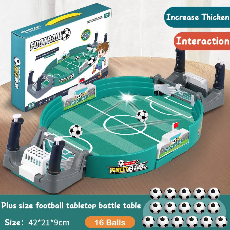 Fußballtisch für Familienfeier, Fußball-Brettspiel, interaktives Desktop-Fußballspielzeug, Geschenk für Kinder Jungen, Sport, Outdoor, tragbares Spiel