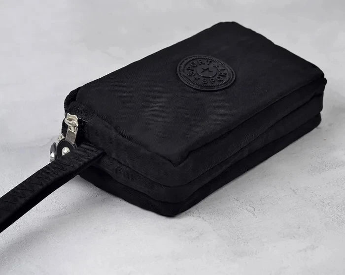 Damen Umhängetasche Wasserdichte Tragetasche Lässige Nylon Handtasche RFID Leichte Kuriertasche