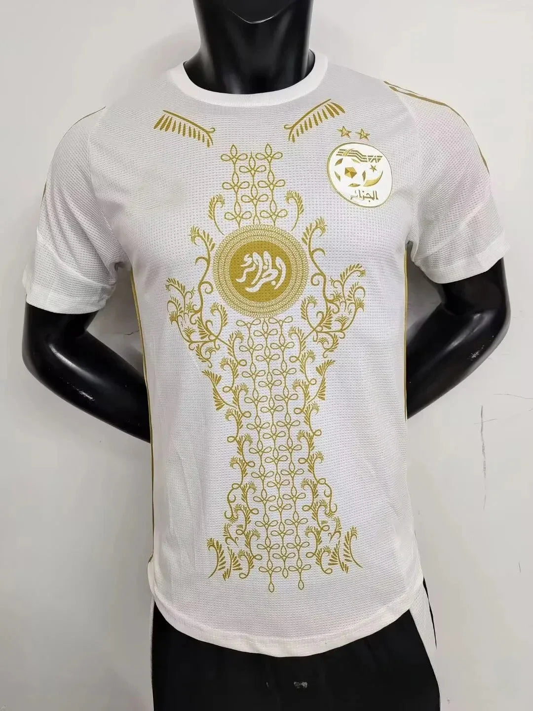 Sommer Neu 25-26 Algerien Sonderedition Fußballtrikot 3D-Druck Mode Kurzarm T-Shirt für Herren und Damen Tops