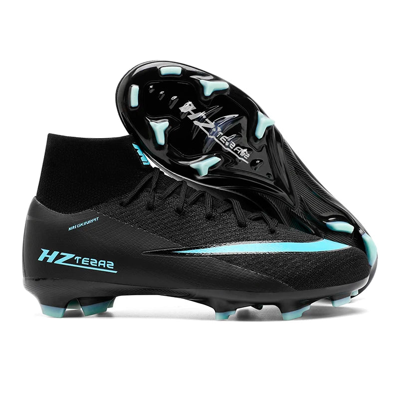 Neue hochwertige Herren Fußballschuhe TF/FG Trainingsfußballschuhe Ultraleichte rutschfeste Turf-Fußballschuhe Chuteira Campo