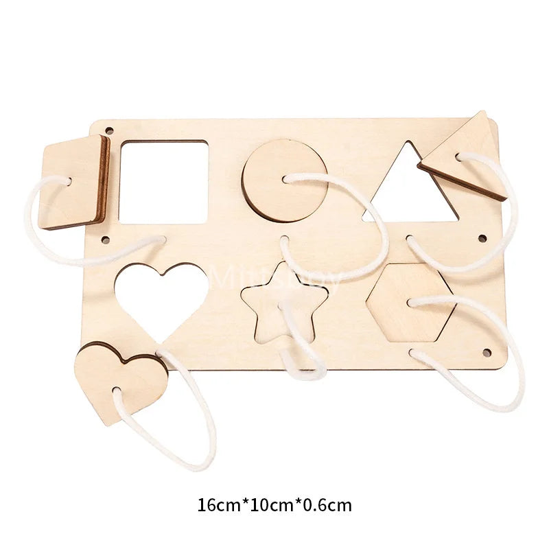 DIY Busy Board Montessori Lernspielzeug Tier Rutsche Reißverschluss Nummer Buchstabe Wolke Holzchip Grafikzuordnung Holzteile Geschenke