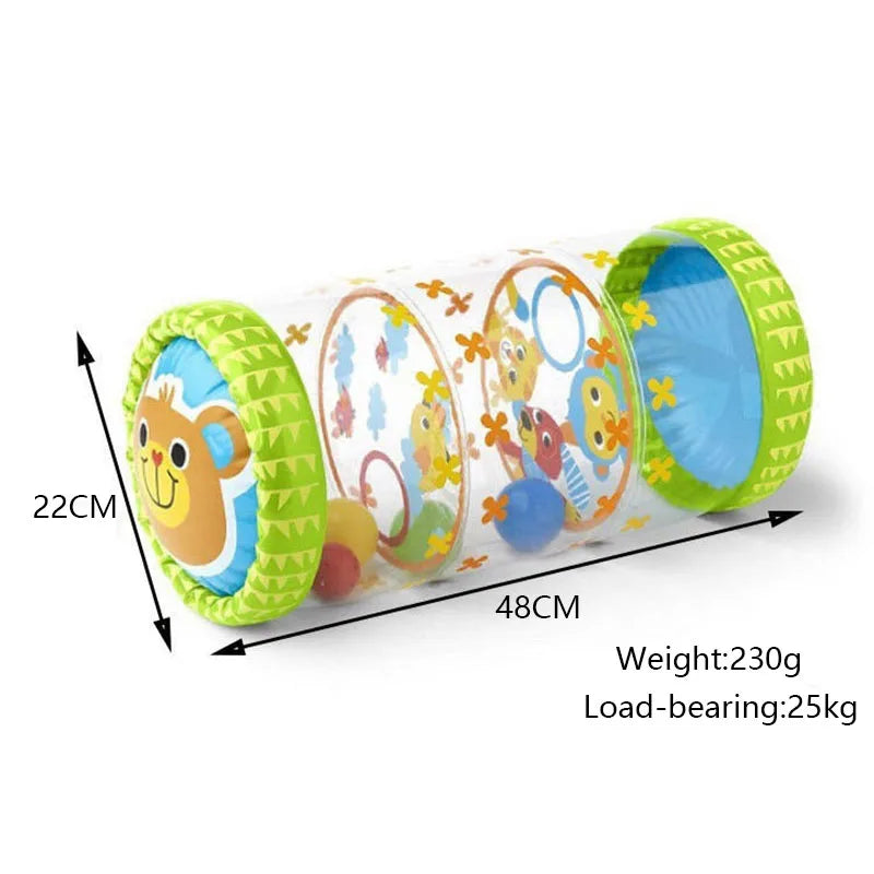 Aufblasbare Krabbelrolle Baby Spielzeug Entwicklung Säugling Rassel Mobiles Spielzeug Spiele Neugeborenen Auto Spielzeug Baby Spielzeug 0 12 Monate
