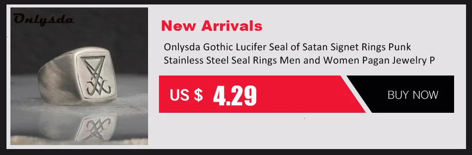 Dropshipping Vintage Gothic Stil Schwarzer Stein Ring 316L Edelstahl Geschnitzter Ring Herren und Damen Mode Biker Schmuck Geschenk