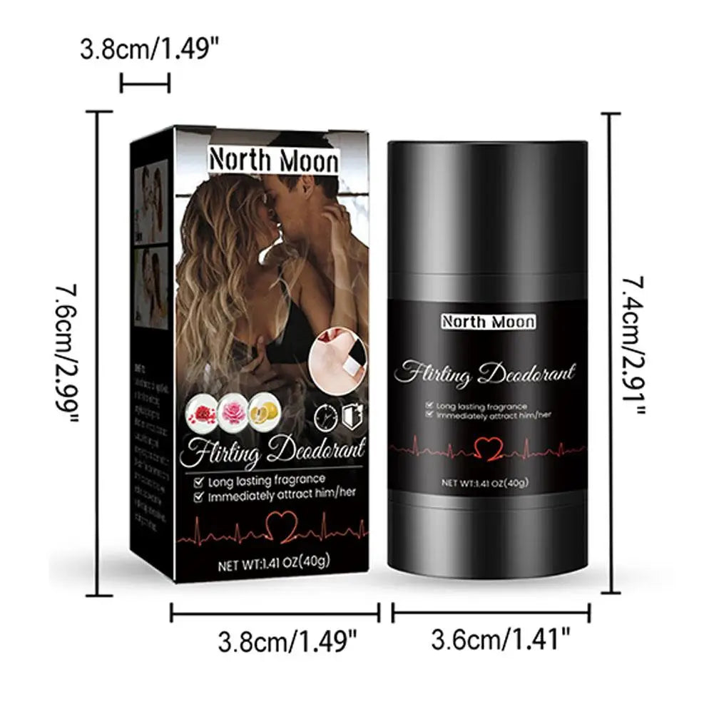 Pheromone Solid Balm Körperparfüm Charmanter Duft Langanhaltend Geschenke für Frauen Männer für Dating Valentinstag Parfüm