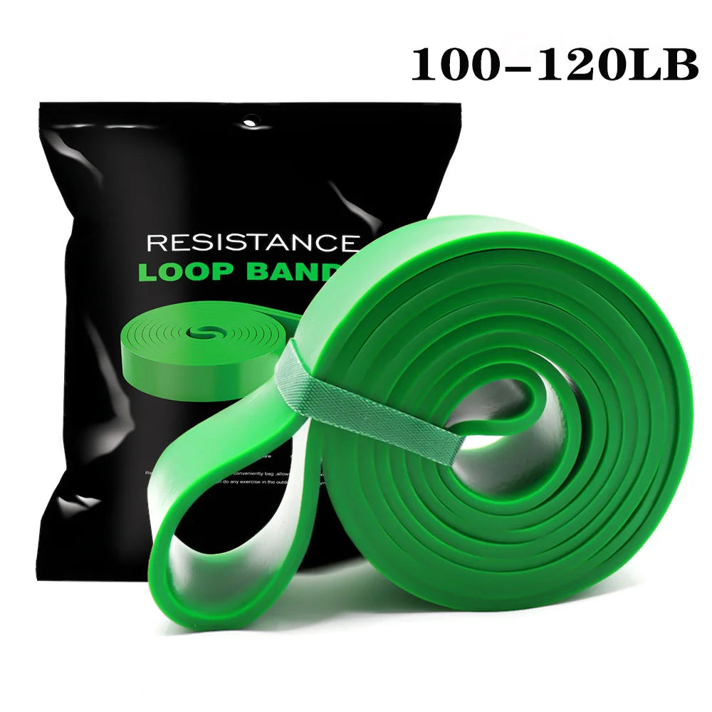 7 niveaux de bande de résistance robuste Agilité Entraînement Équipement de gymnastique Accessoires de yoga Pilates Bande élastique Gymnastique à domicile