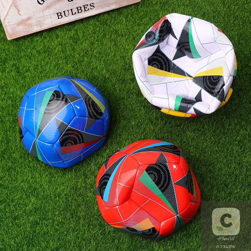 Ballon de Football Taille 2 HUA pour Jeune Adulte, Résistant à l'Usure, pour Sports de Plein Air, Entraînement, Jeu, Cadeaux d'Anniversaire