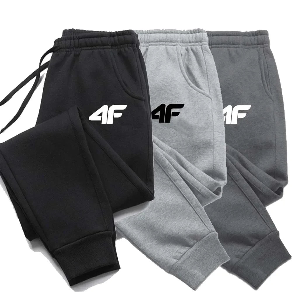 4F Creativity Printed Pants Men Casual Jogging Fitness Joggers Running Pants Man Training Sport Trousers Sportswear Long Pants