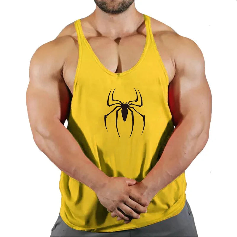 Vêtements Homme Musculation et Fitness Débardeur Stringer Homme Sportswear Vêtements T-shirt Gilet Chemise T-shirts Débardeurs d'entraînement Musculation