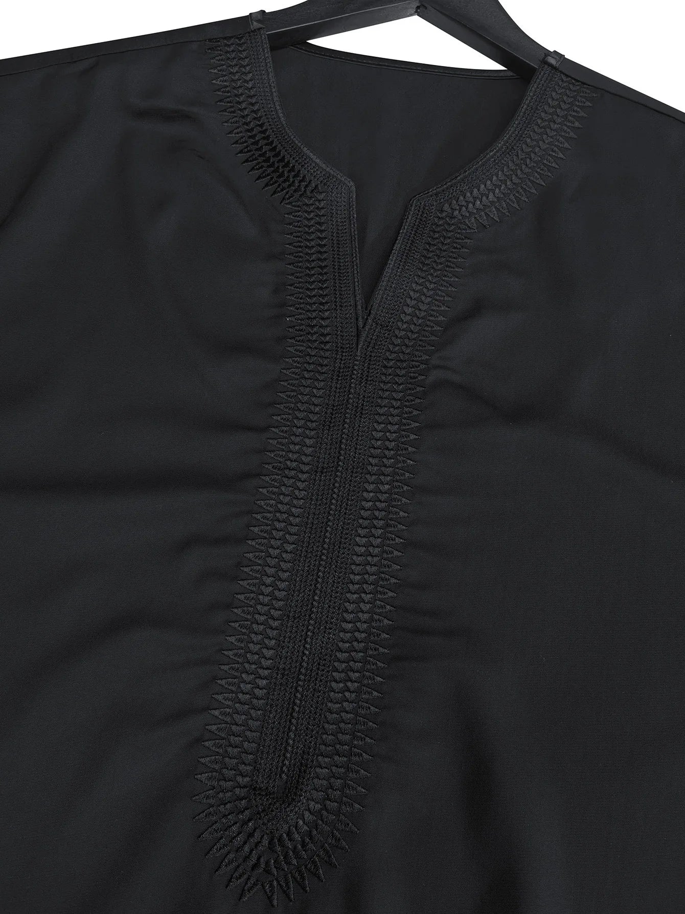 Nouvelle Abaya Musulmane Homme 2026 Robe Islamique Saoudienne Caftan Longue Robe Homme Marocain Thobe Jubba Uni Décontracté Brodé Caftan