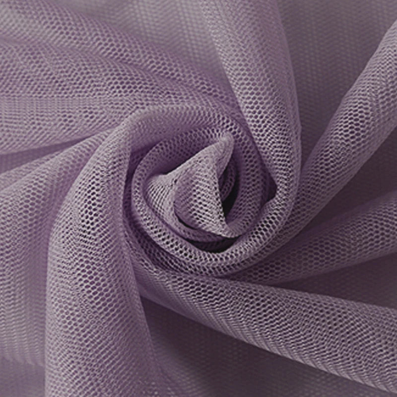 Tissu de Tulle à Mailles Douces Encrypté pour Coudre Décorations de Mariage Rideaux Moustiquaires Robe de Mariée Tissus de Couture DIY1m/5m/10m