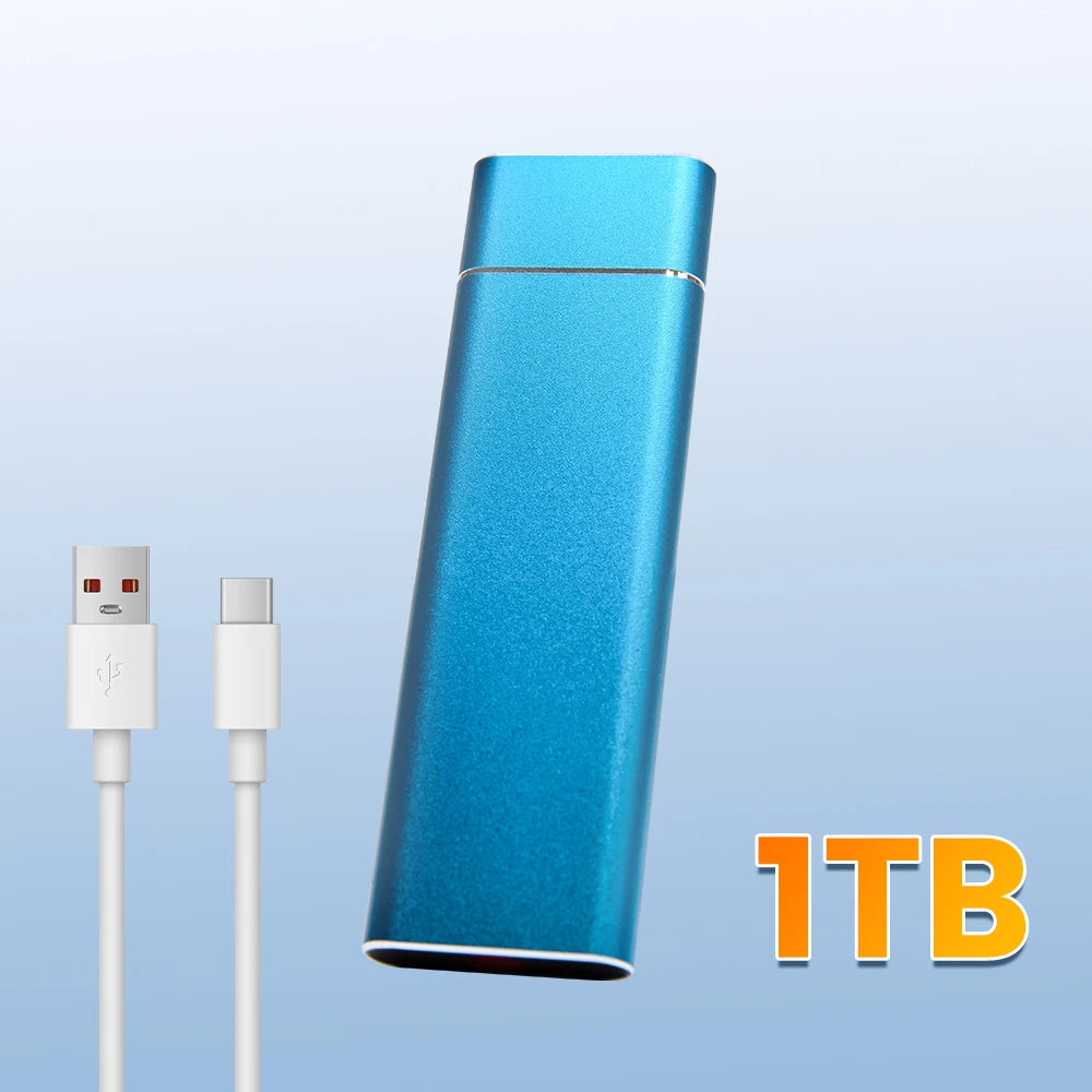 1TB 2TB 4TB External SSD Portable High Speed Solid State Drive USB3.2 Original for PC MAC Laptop