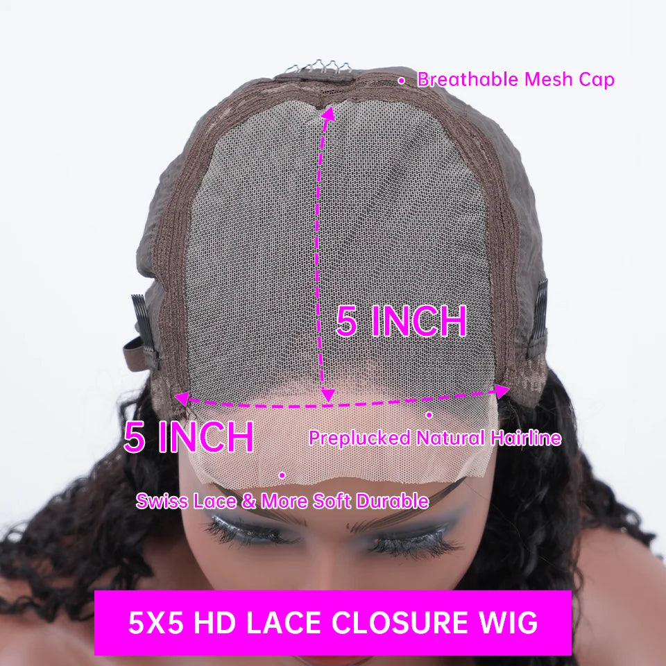Reddish Brown Deep Curly Lace Frontal Wigs 13x4 13x6 Lace Frontal Human Hair Wigs Deep Wave Fall Colored Human Hair Lace Wigs