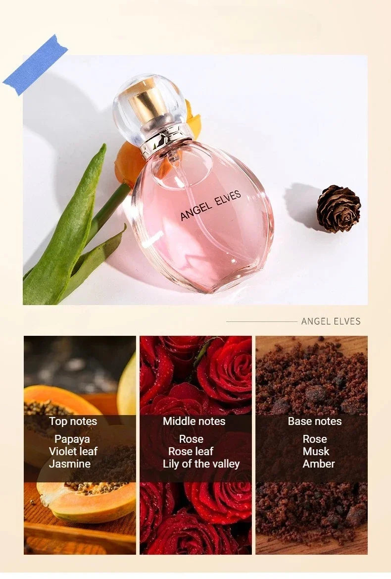 Original Damen Parfüm Geschenkbox Parfüm-Set 4 Stück * 30 ml Lang anhaltender frischer Duft Eau De Toilette Geschenk für Damen Herren Pheromon