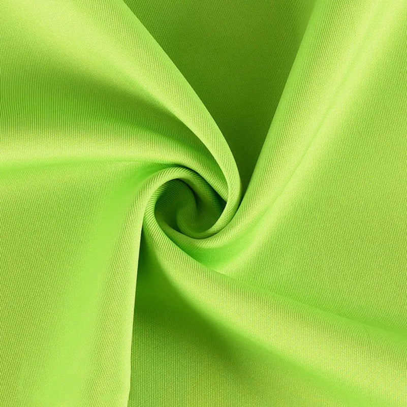 Tissu tricoté élastique Scuba résistant à l'usure, anti-boulochage pour la couture de pulls, jupes, uniformes scolaires, vêtements de sport au mètre