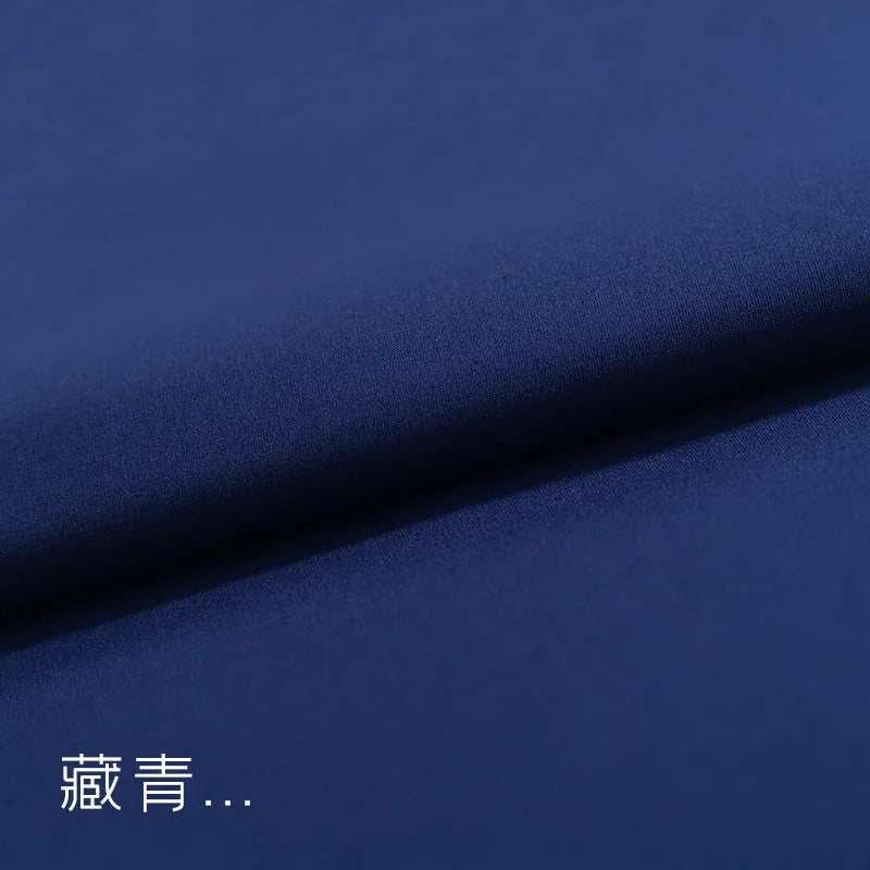 Tissu Popeline de Coton Couleur Unie Robe de Poupée Chemise Pantalon Décontracté Conception de Vêtements Tissu de Couture Matériau de Mode en Gros au Mètre