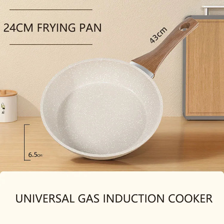 Batterie de cuisine spéciale pour poêles antiadhésives : casseroles, poêles à frire, woks, poêles à steak, crêpières, induction, gaz.
