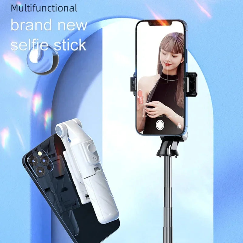 Tragbares Mini-Kamera Bluetooth Wireless Selfie Stick Stativ mit Fernbedienung für iPhone 14 13 12ProMax Smartphone Selfiestick Einbeinstativ