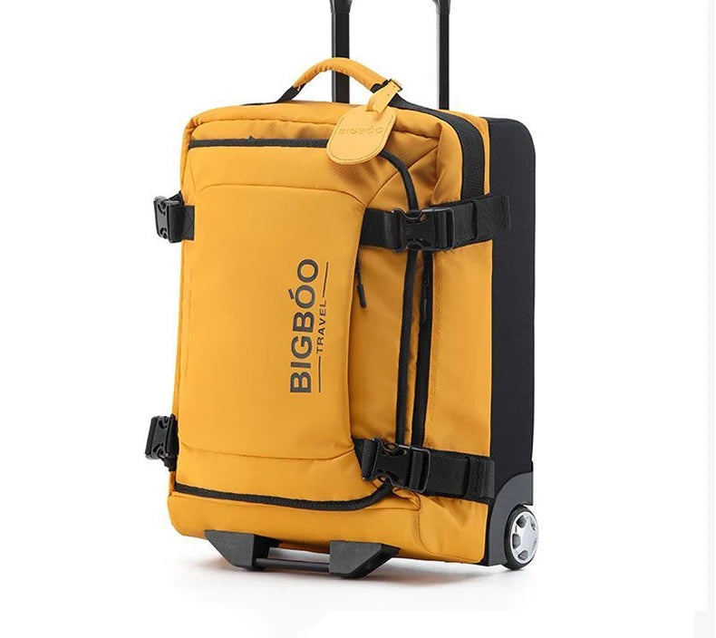 Multi-functional luggage large-capacity trolley bag directional wheel suitcase oxford handle bag 20/24/28-inch carry-on suitcase