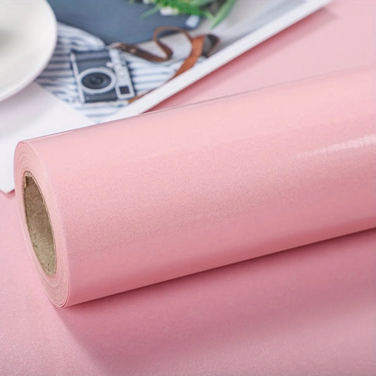 1 Roll Pearlescent Pink Marble Wallpaper Waterproof Contact Paper Vinyl Self Adhesive Peel and Stick  Removable Decor Sticker