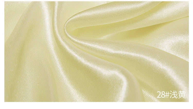 0.5m/1m/5m Satin Lining Fabric For Sewing Dress Lining,Pajamas,Decoration Cloth Tablecloth Decorative Fabric Handmade DIY Fabric