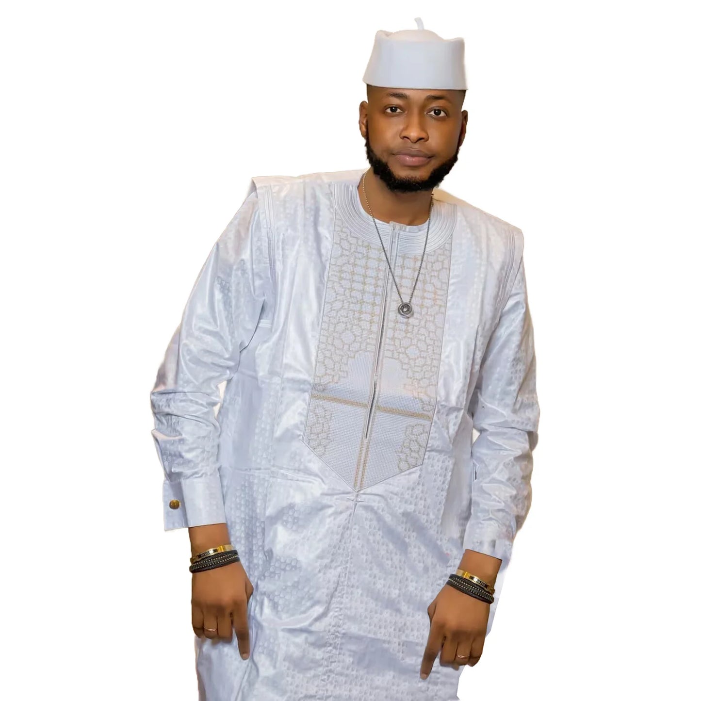 Robes africaines pour femmes, robe en broderie Bazin Riche, haut et pantalon pour homme